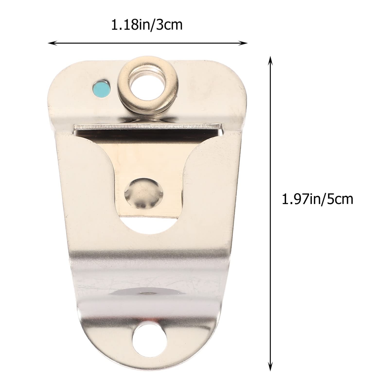 JOINPAYA 2Sets Metal Microphone Hanging Clips Durable Holder Clips for Easy to Use Metal Hooks Compatible