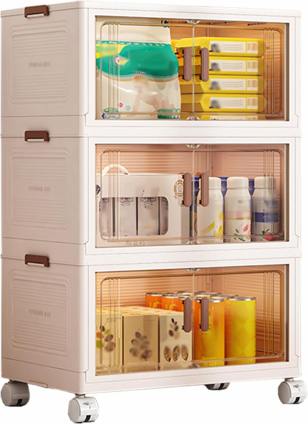 Conteneurs de rangement pliables pour résoudre le manque de place