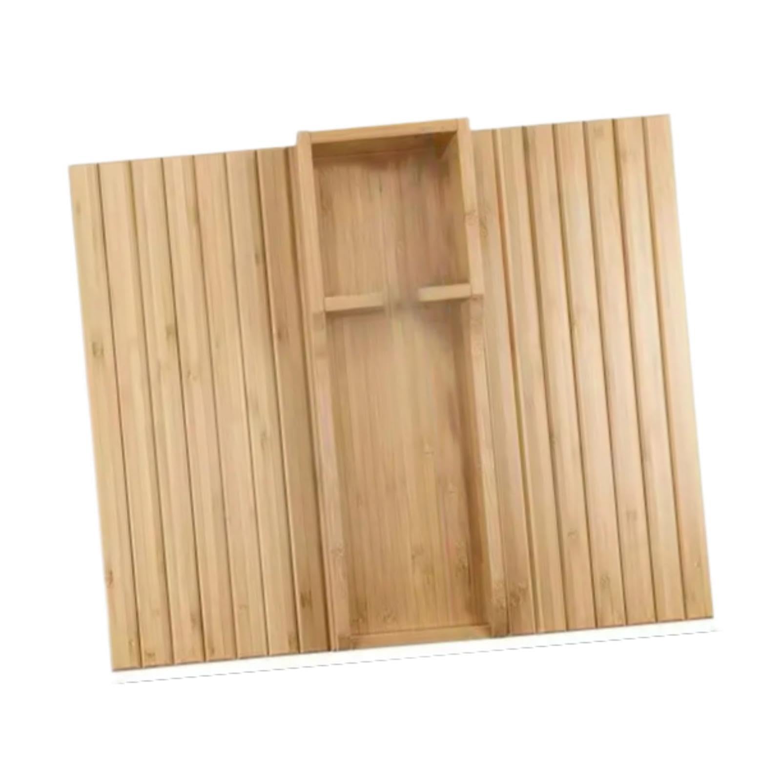 LIXSAZSE Sofa Armrest Tray Wood Foldable Unique Couch Cup Holder For Serving Snacks And Refreshments At Home Serving Tray Is Designed To Provide Stable
