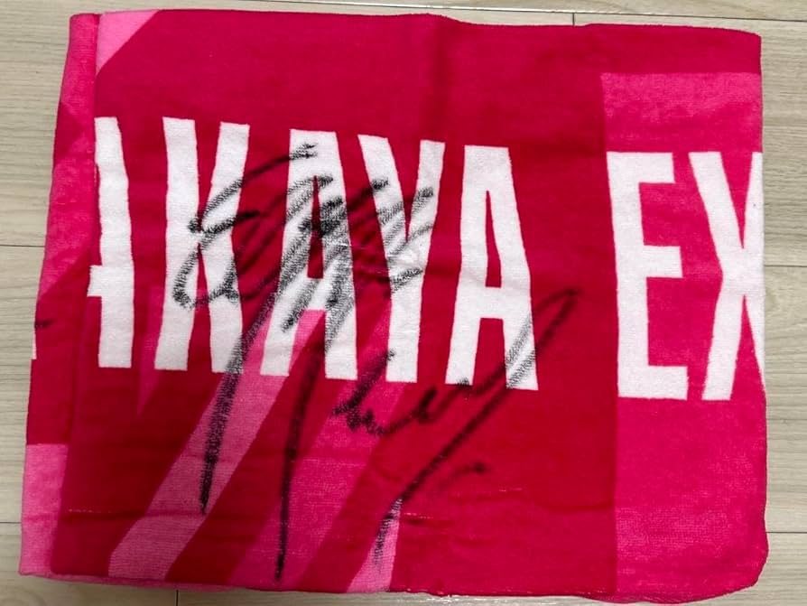 三代目 登坂広臣 ELLY 直筆サイン入りタオル 激レア