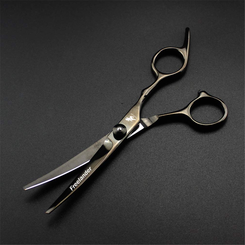 6.0 Pollici Pet Grooming Forbici Kit, Professionali Cane Forbici Dritto Assottigliamento Curvo Cesoie Serie di Strumenti, per Il Salone, Uso della Casa, Pet Barber