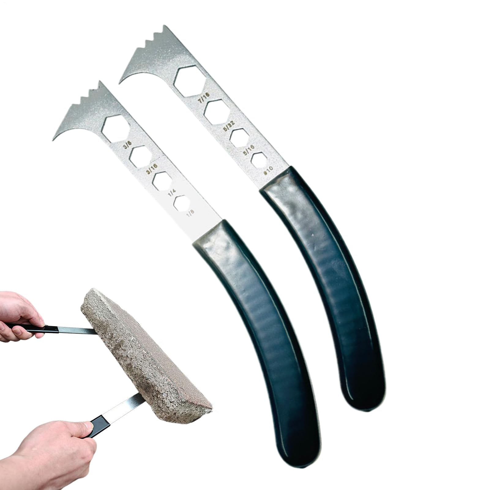 Outil de levage de pavés ergonomique pour bloc brique pierre et trottoir de cour