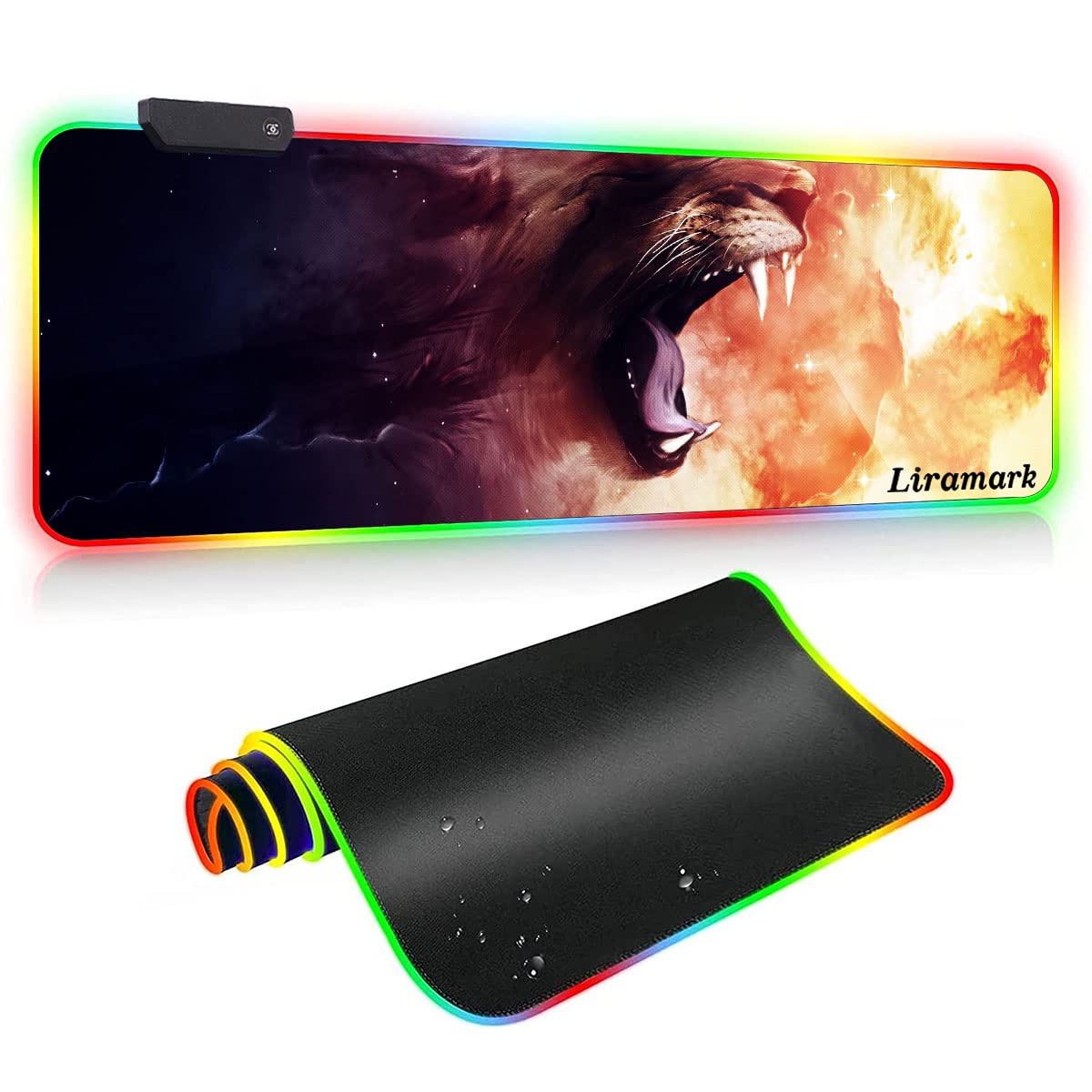 See full amazon price history chart for LIRAMARK RGB Gaming Mouse Pad, Large Extended Soft Led Mouse Pad with 14 Lighting Modes for Computer Laptop Mousepads Mat (800mm x 300mm x 4mm, Design 2) LIRAMARK RGB Gaming Mouse Pad, Large Extended Soft Led Mouse Pad with 14 Lighting Modes for Computer Laptop Mousepads Mat (800mm x 300mm x 4mm, Design 2) (B09NVZKX1H) Amazon Price History, Amazon Price Tracker