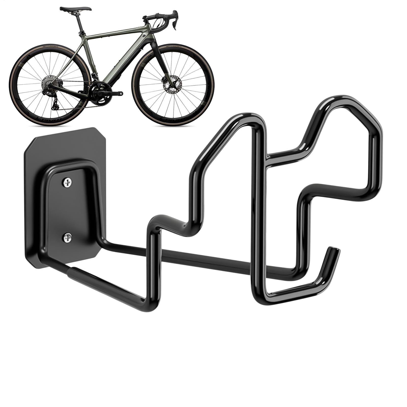 Soporte de manguera para pared exterior Carrete de cuerda Gancho colgador