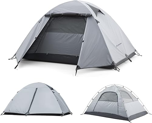 BISINNA Tienda de campaña para 23 personas, ligera, impermeable, con vestíbulo, 3 estaciones, fácil instalación para la familia, senderismo, al aire