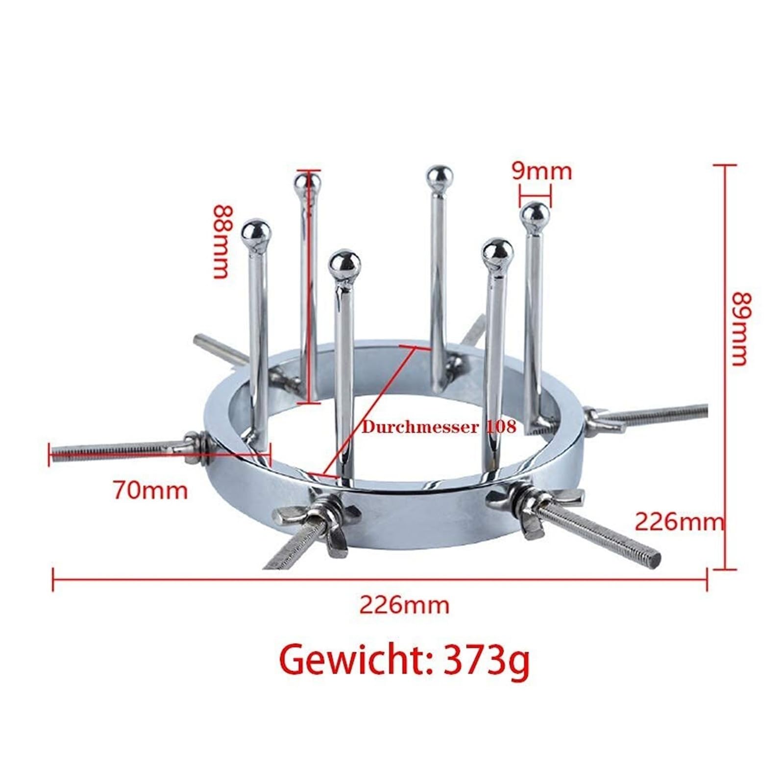 Dilatateur Vaginal Dilatation Anale Dispositif D'expansion Du Vagin Pinces À Lèvres Colposcopie Spéculum Miroir Taille Réglable Plug Anal Jouet Sexuel Adulte for Femmes Hommes