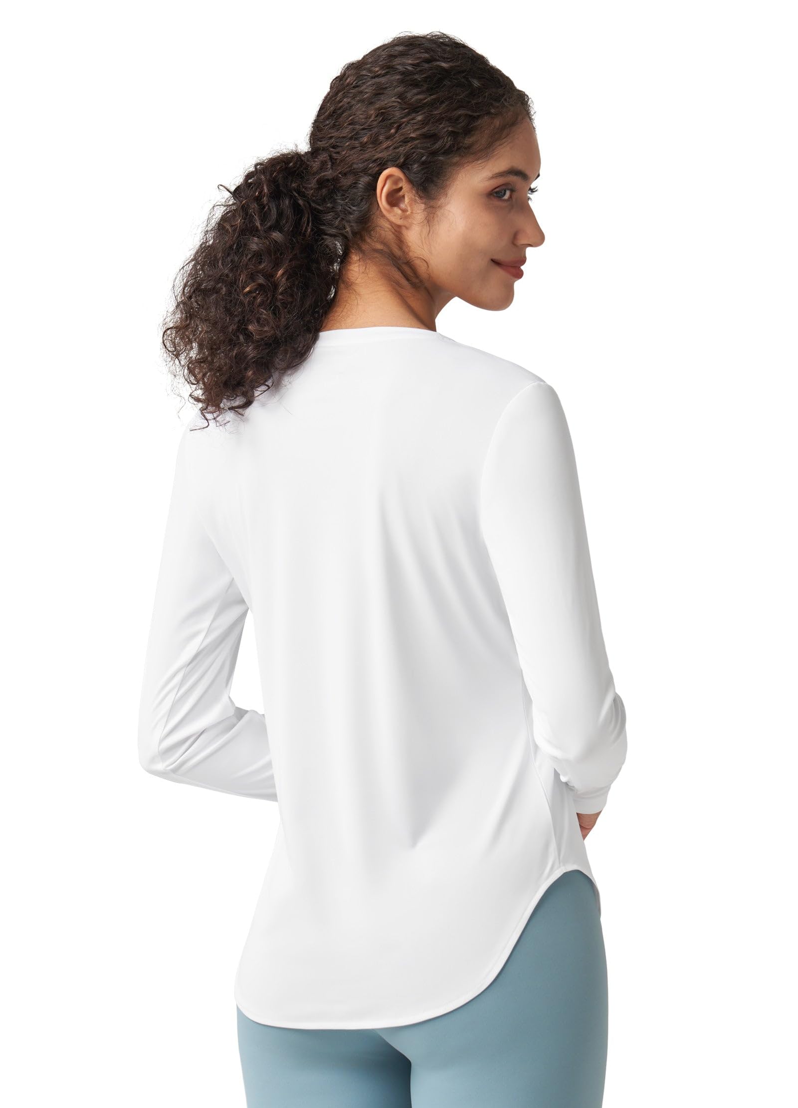 Willit Women's Sun Shirts UPF 50+ Long Sleeve Hiking Workout Tops Lightweight Quick Dry UV Protection