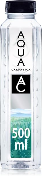 AQUA Carpatica Pure Natural Still Mineral Water, Virtually Nitrate Free, Low Sodium, Naturally Alkaline, Natural Electrolytes, Premium Multipack 100% Recyclable, 500 ml (Pack of 6) - 2
