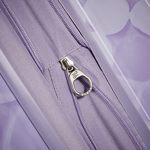 Image of American Tourister Moonlight Hardside Expandable Luggage with Spinner Wheels, Lavender Maze, Checked-Large 28-Inch