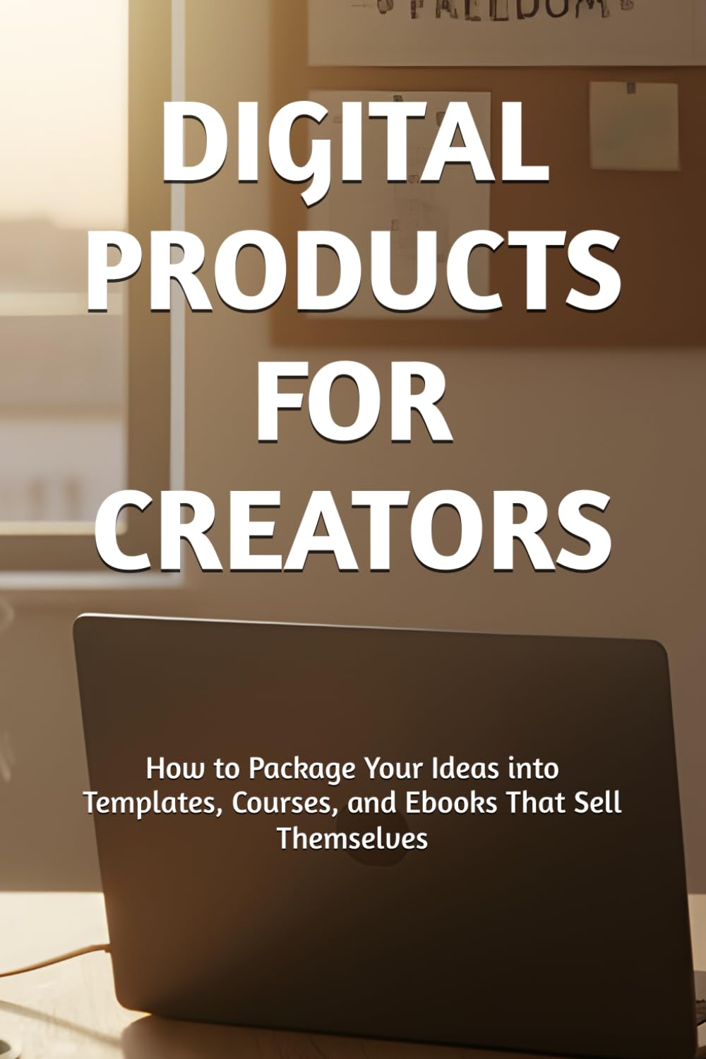 DIGITAL PRODUCTS FOR CREATORS: How to Package Your Ideas into Templates, Courses, and Ebooks That Sell Themselves