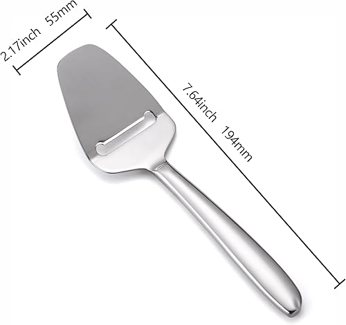 Miniatura 8 de Cortador y cortador de queso de acero, herramienta multifuncional de mano para bloque de queso (mozzarella, cheddar, gruyere), antiadherente, apto