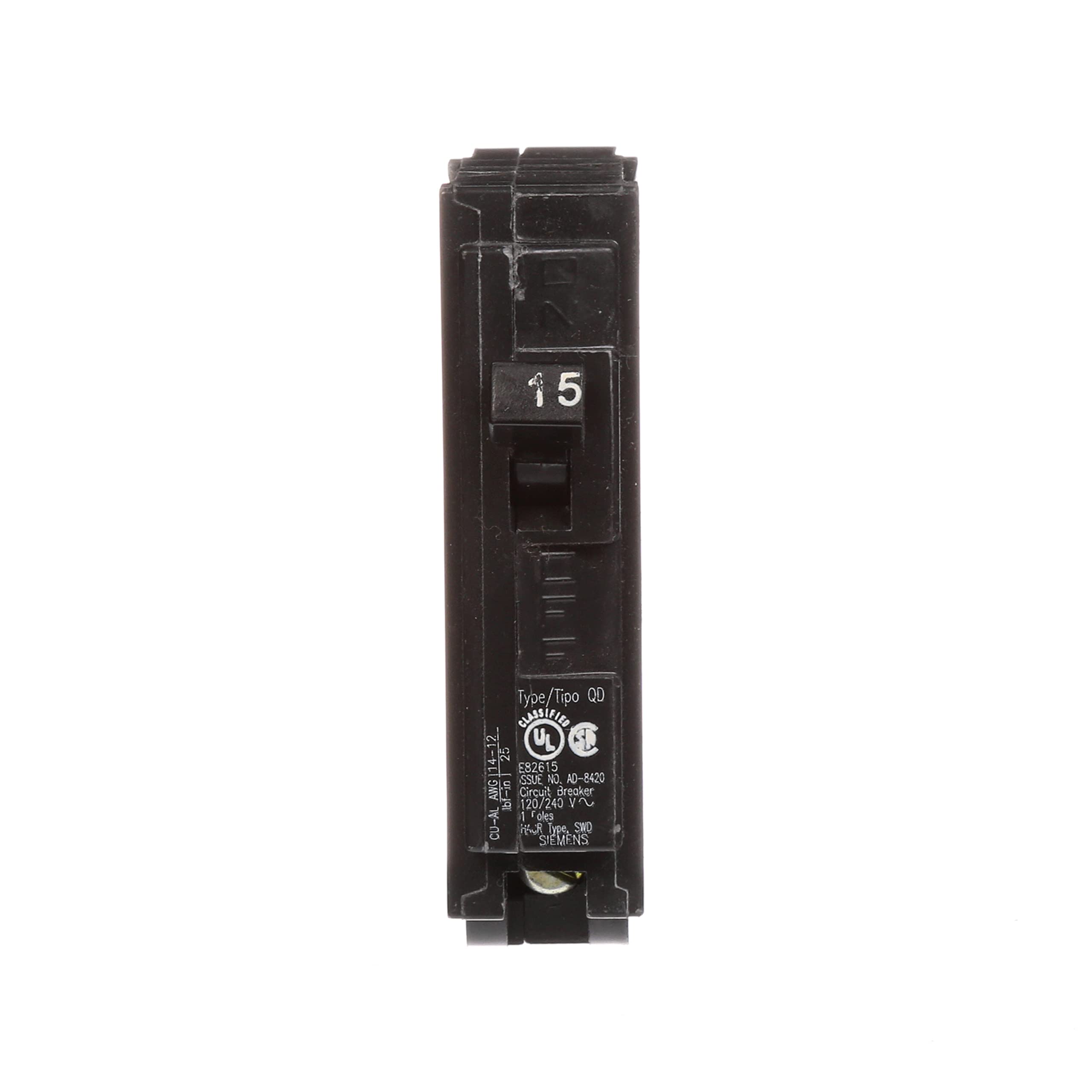Siemens D115 QO Circuit Breaker - 15 Amp -3