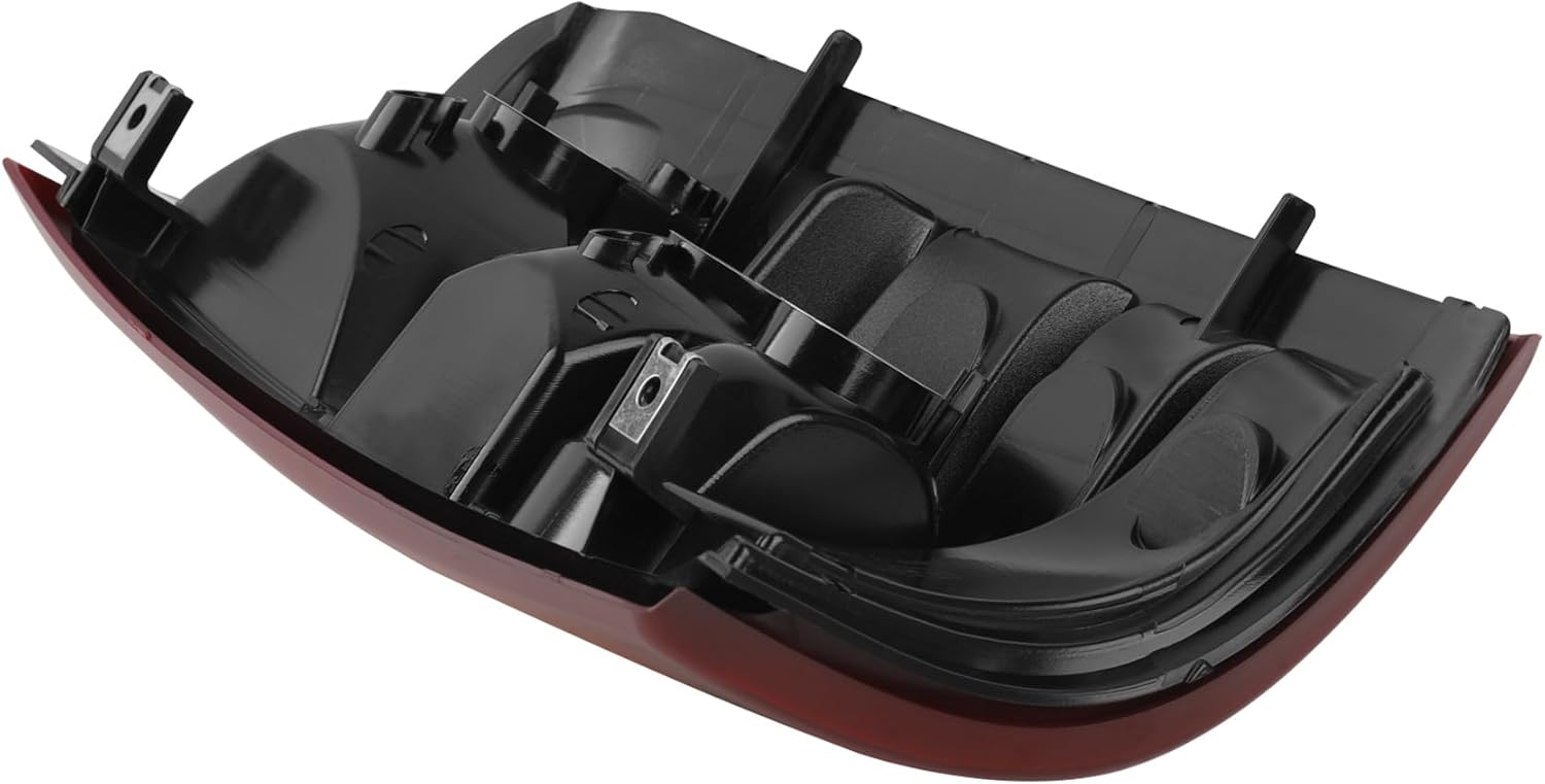 Tail Lights Compatible With 1999-2006 GMC Sierra 1999-2002 Chevy Silverado 1500 2500 3500 Rear Brake Lamp Without Bulb ‎GM2800186 GM2801186, red