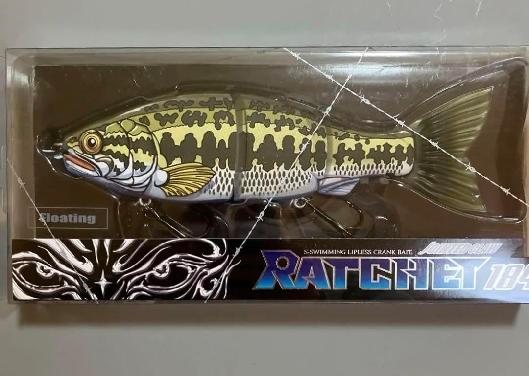 バスフィッシング　ジョインテッドクロー　ラチェット184 限定カラー　アニメ塗り ジョインテッドクローラチェット184 限定カラー ガンクラフト/ジョイン