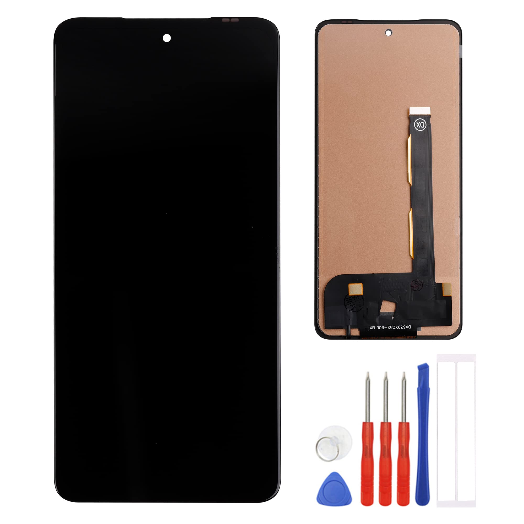 E-yiiviil TFT Digital Display Compatible with Moto G52 6.6" LCD Display Touch Screen Digital Assembly with Tools