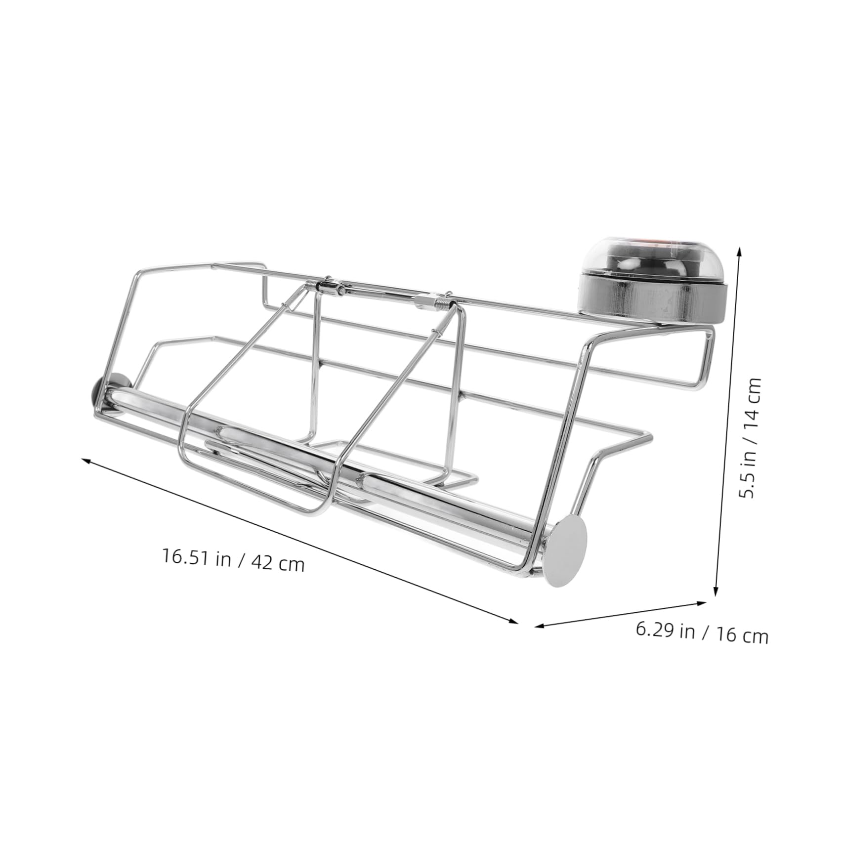Dispensador De Bolsas De Acero Inoxidable Soporte Para Bolsas De Rollo De Supermercado Organizador De De Compras Reutilizables Para Uso Cocina Para Almacenamiento De Alimentos