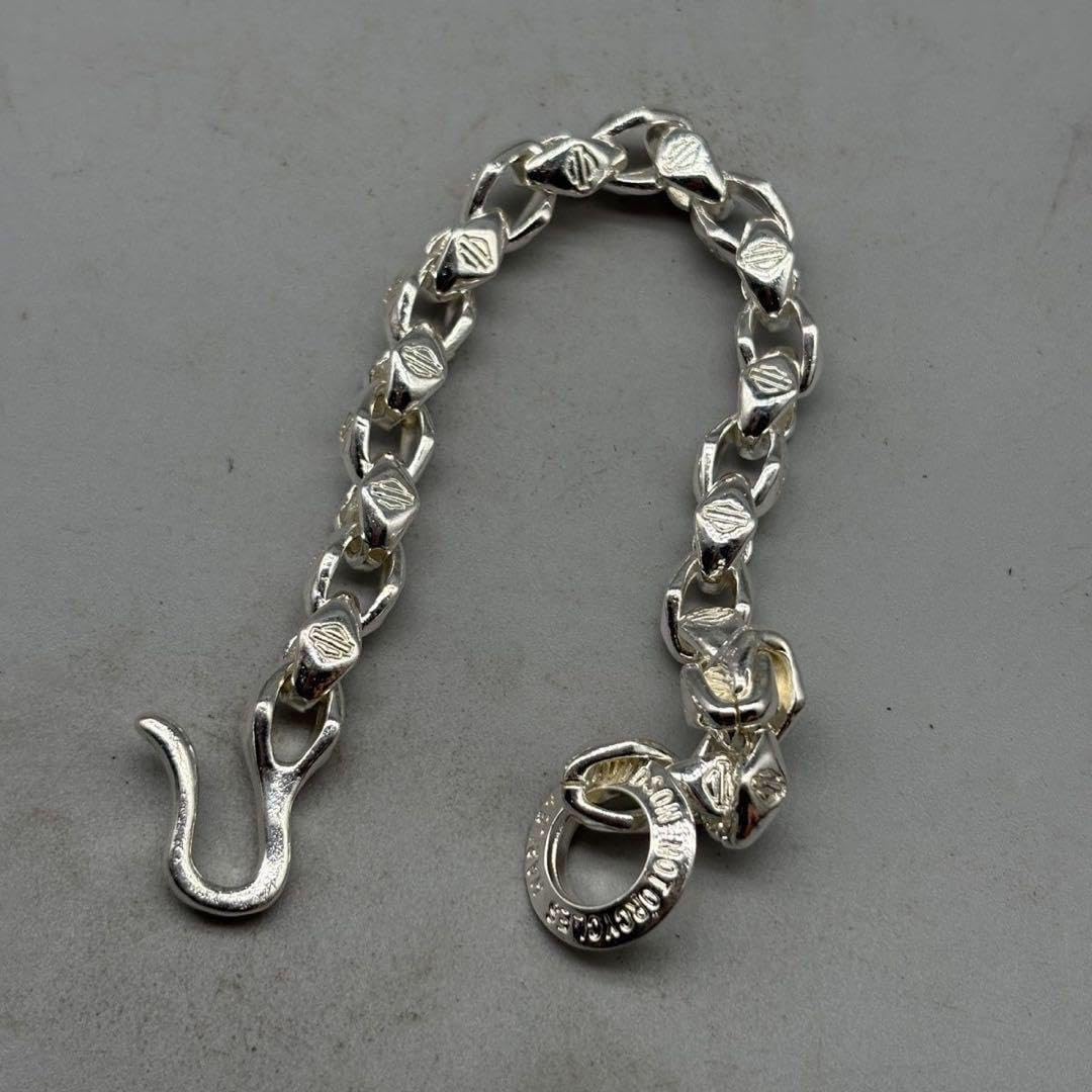 編み込み ブレスレット メンズ S925 シルバージュエリー