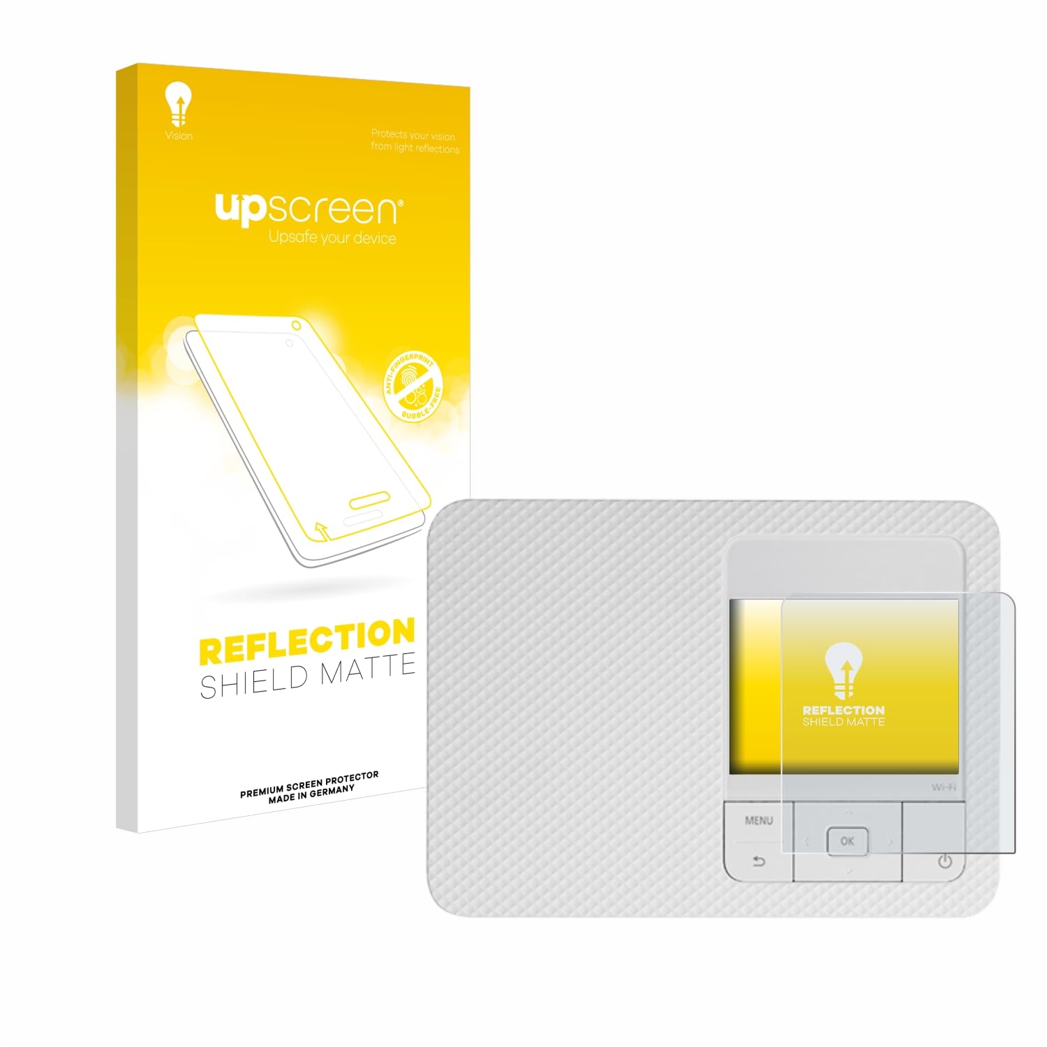 upscreen Anti-Glare Screen Protector compatible with Canon Selphy CP1500 – Protection Film Matte