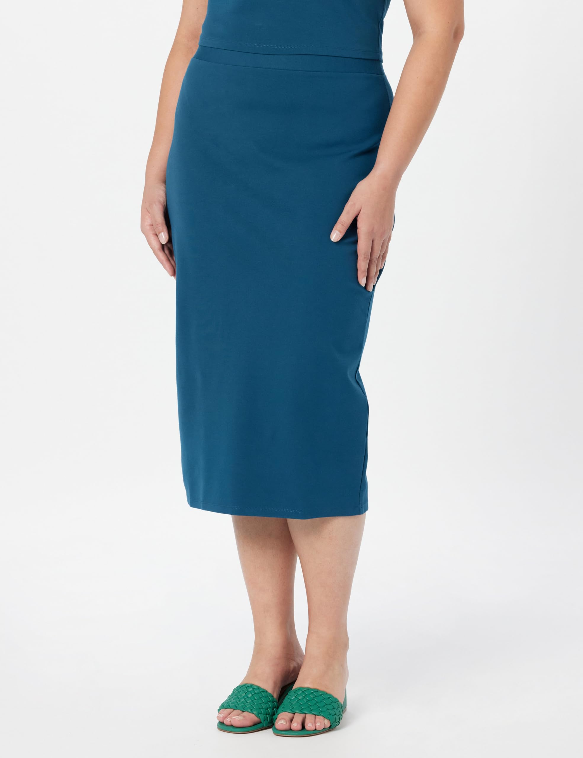 The Drop Esmeralda Midi Skirt Falda Midi Mujer