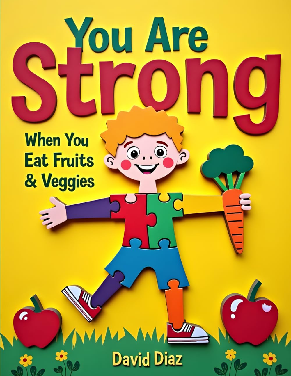 You Are Strong When You Eat Fruits & Veggies: Healthy Puzzles for Happy, Strong Kids