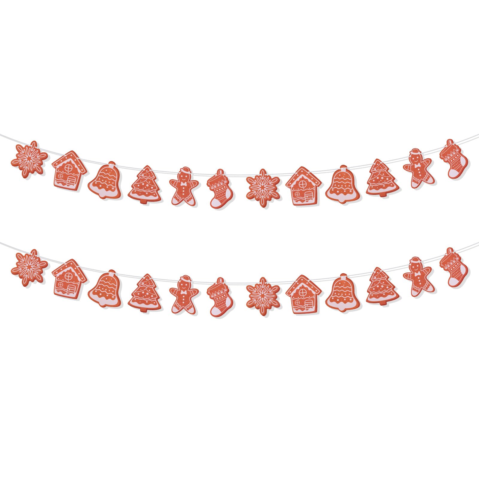 Christmas Gingerbread Banner Set