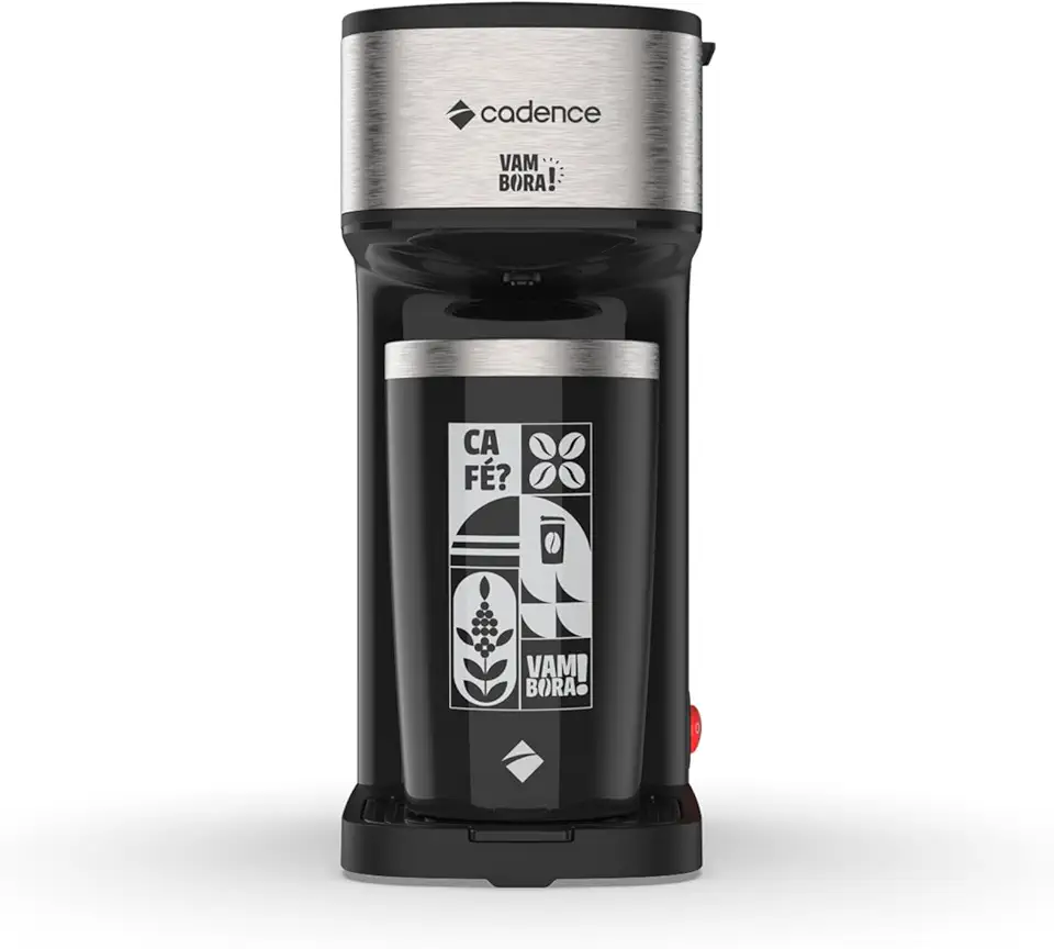 Cadence Cafeteira Elétrica VamBora, 470ML, CAF207, 127V