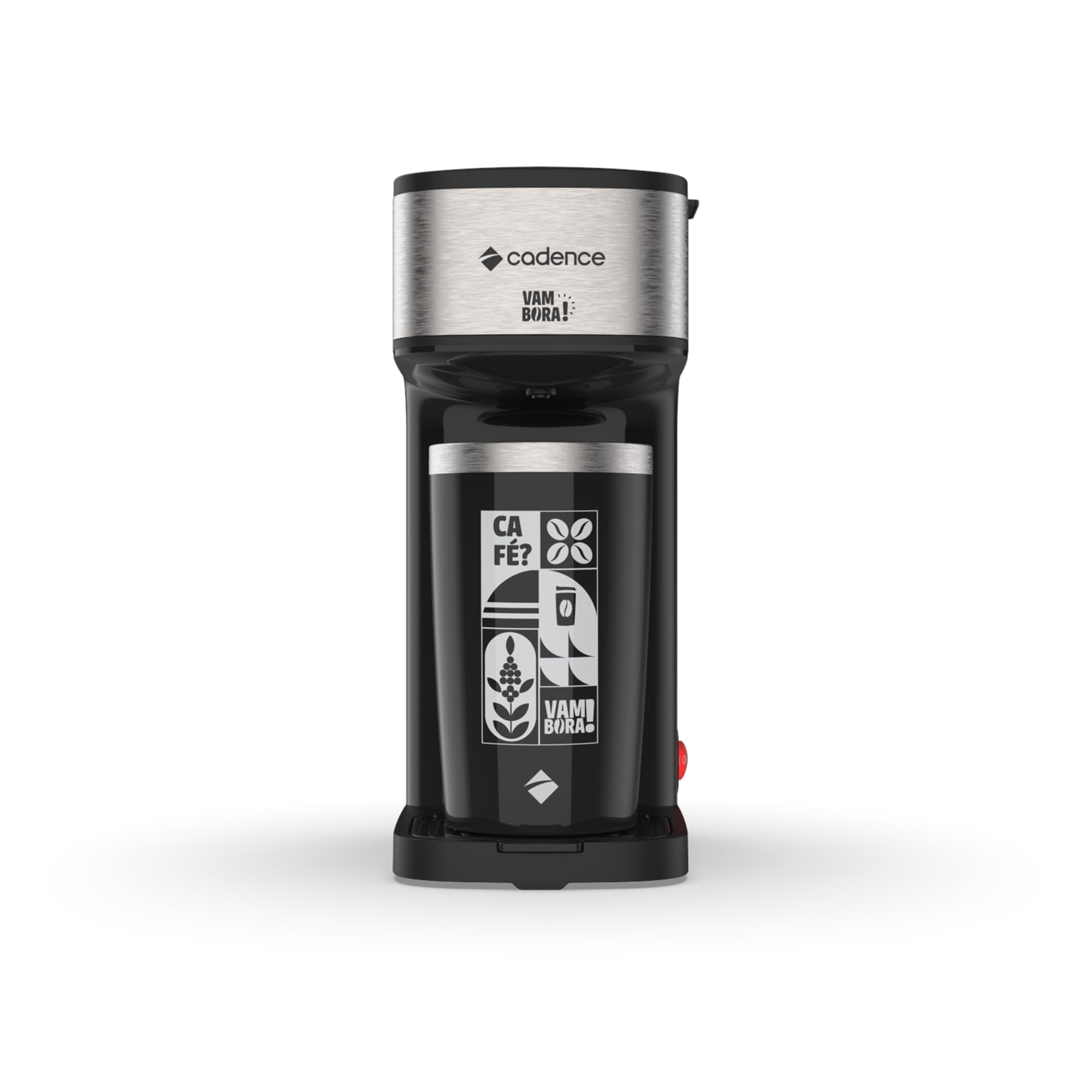 Cadence Cafeteira Elétrica VamBora, 470ML, CAF207, 127V