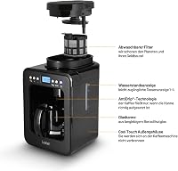 Lauben Grind&Drip 600BB kávéfőző beépített kávédarálóval, 0,56L, 2-4 csésze 4
