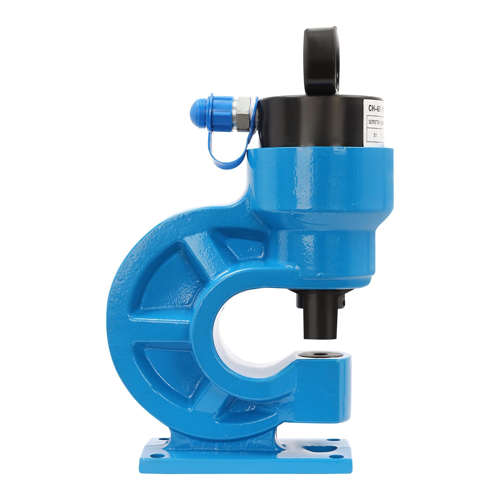 Perforatrice hydraulique, 31T Machine de poinçonnage hydraulique électrique avec 4 matrices de découpe pour économie d'énergie, intérieur, électricité
