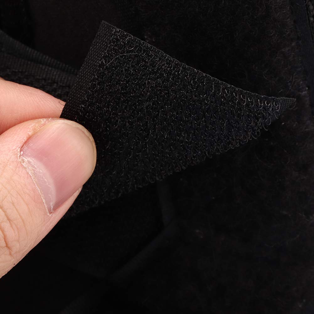 Bota para Caminar para Pie Roto, Corrección de Tobillo, Bota Profesional para Fractura de Pie, Esguince de Articulación, Soporte Fijo Negro (M)