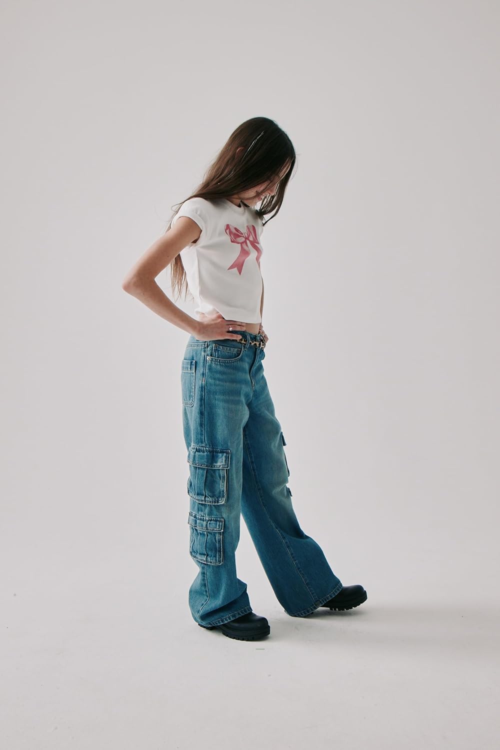 The Children's Place Girls Baggy Jeans - Image 2