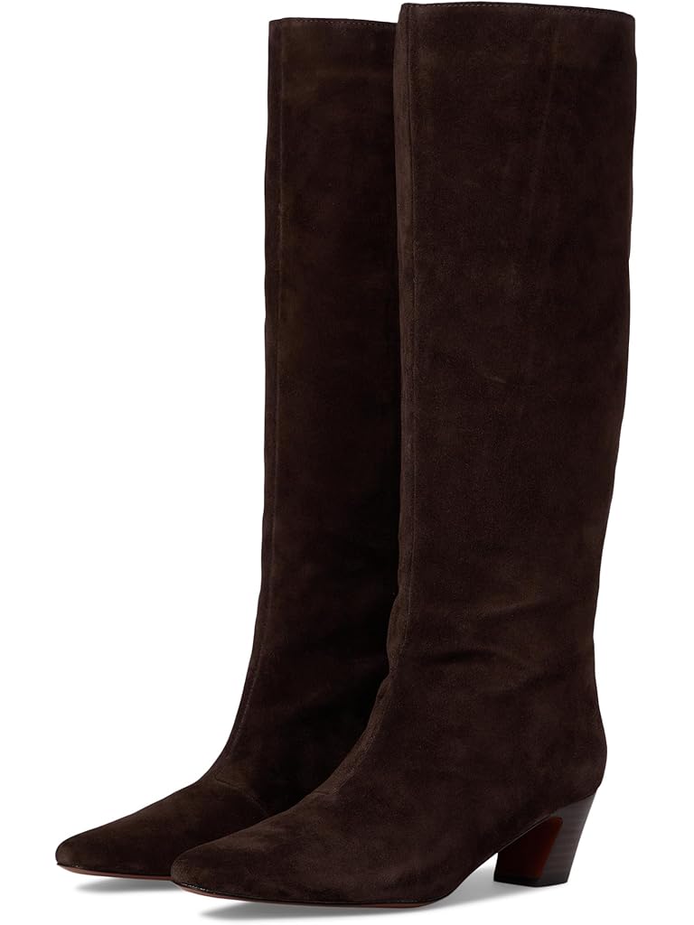 Brown Loeffler Randall Marley Kicked Heel Tall Boots