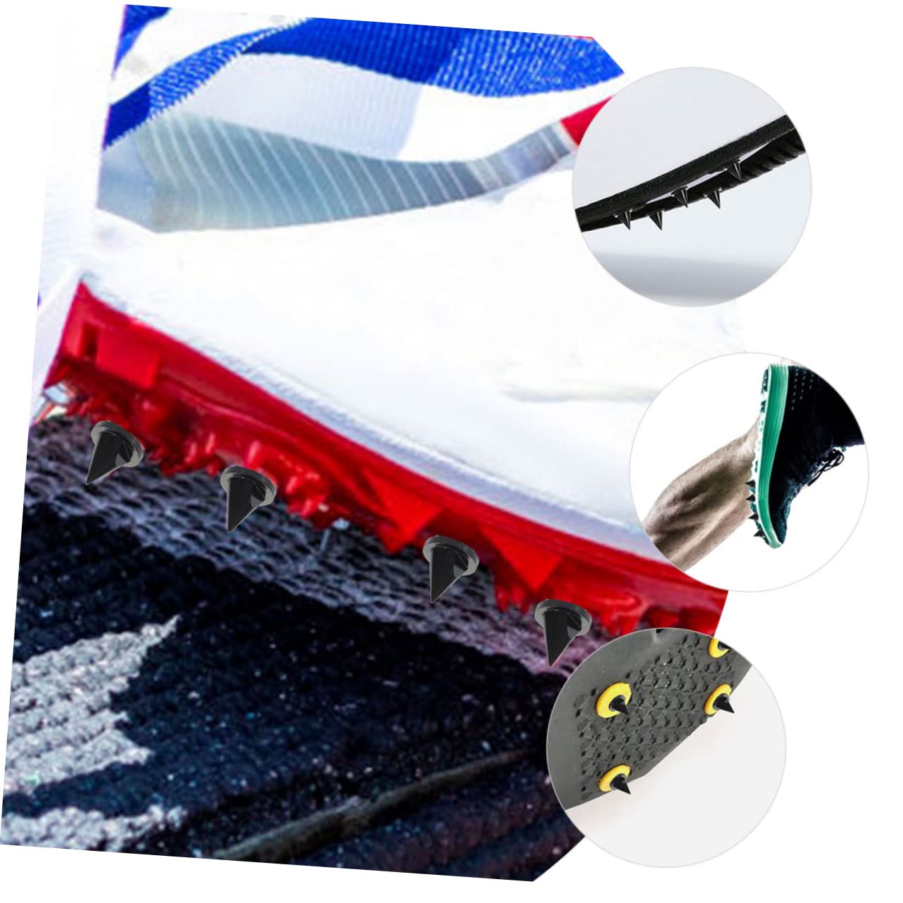 UPKOCH Scarpe Da Corsa Con Chiodi Di Ricambio Scarpe Chiodate Da Pista Accessori Per Scarpe Da Corsa Scarpe Sportive Scarpe Chiodate Da Ginnastica Accessori Per L'Allenamento