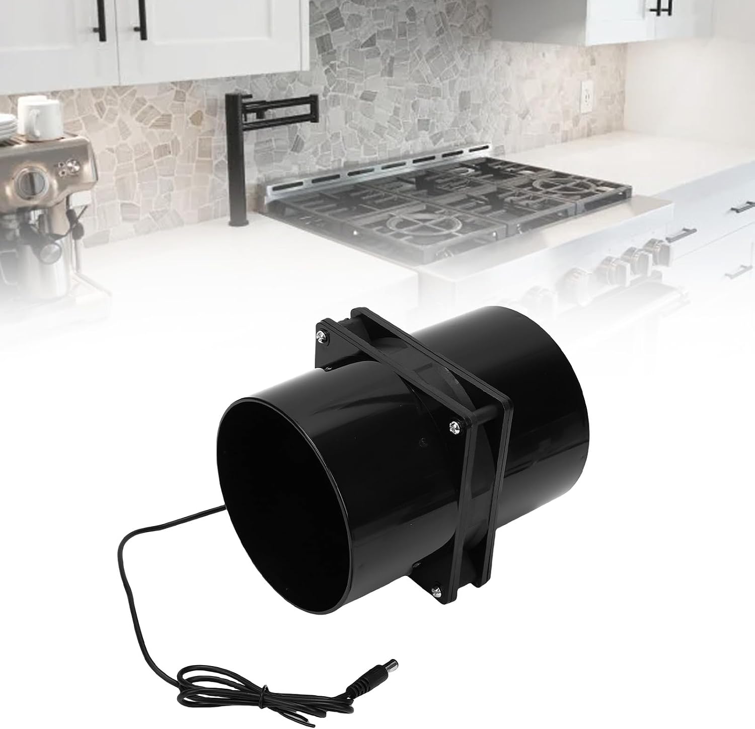 Solar Exhaust Fan, Solar Ventilation Fan for Greenhouse Chicken Coop Shed with Flange Structure
