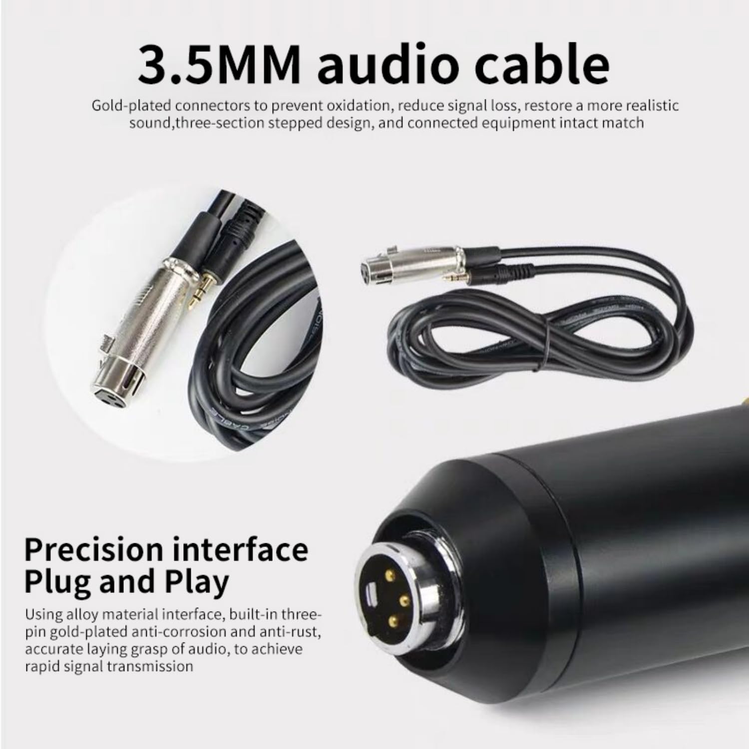 SIBORIE F998 Podcast Equipment Bundle for Tiktok and YouTube Vlog,Sound Board with Audio Interface,Condenser Karaoke Microphone,Streaming Podcast Starter Kit DJ Audio Mixer (F998+BM800 MIC)