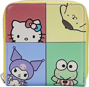 Amazon.com: Loungefly Hello Kitty and Friends Color Block