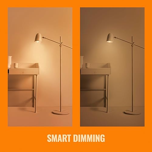 Miniatura 3 de WiZ 65W BR30 - Bombilla inteligente LED blanca suave, paquete de 1, E26, para interiores, se conecta a tu Wi-Fi existente, controla con voz o