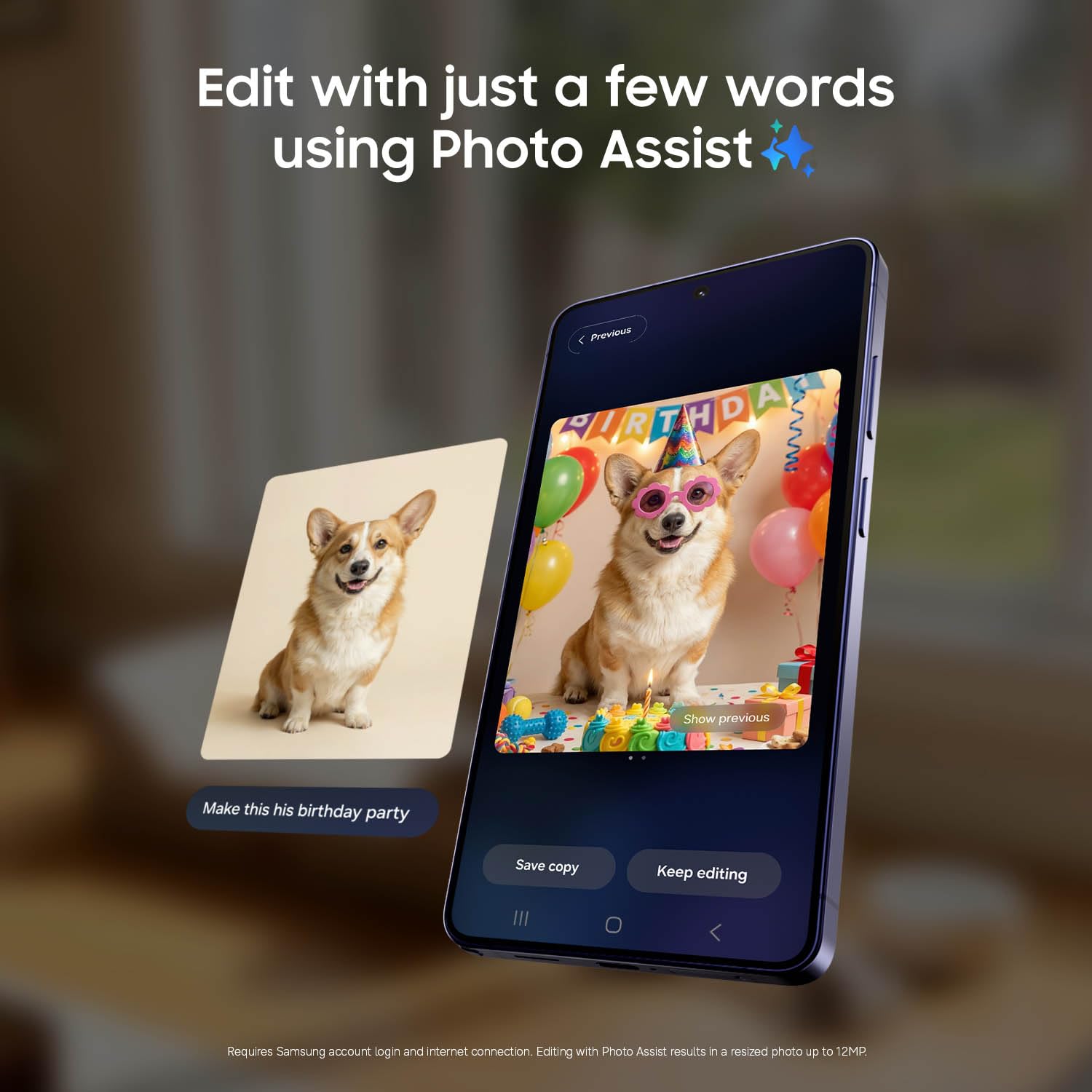 Samsung Galaxy S26, Unlocked Android Smartphone, 512GB, Powerful Processor, Galaxy AI, Immersive Viewing, Durable Battery, 2026, US 1 Year Warranty, Black
