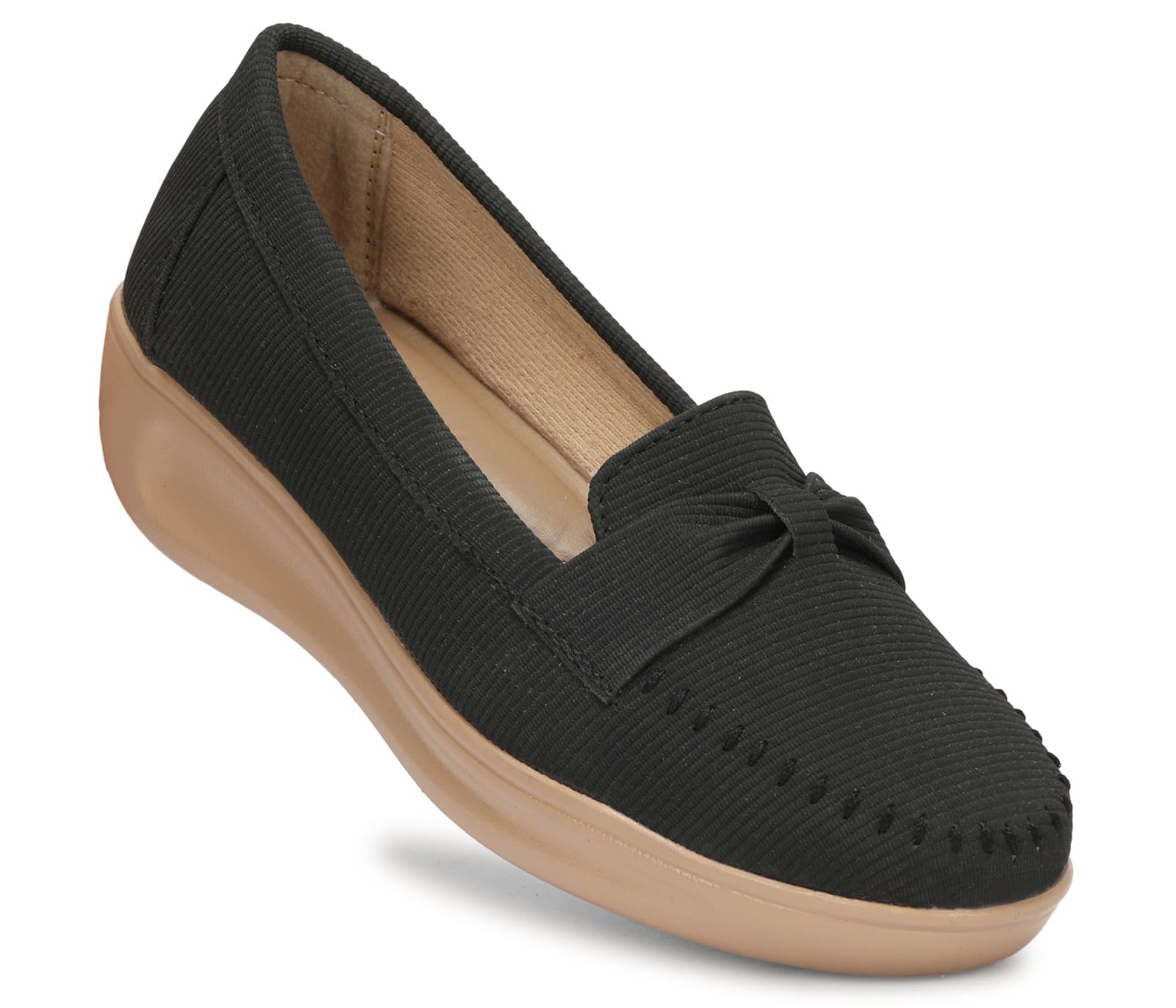 Women's Wedges Heels Loafers Comfortable Shoes for Girls-image-44