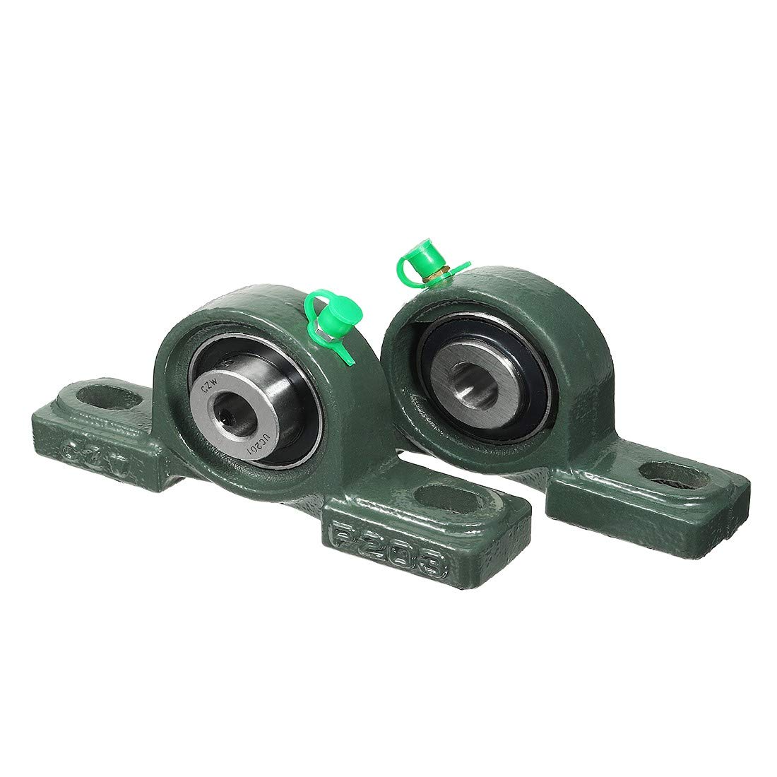 New Lon0167 2pcs Self-Alignment Featured Pillow Block Bearing reliable efficacy UCP201 12mm Mounted Bear(id:244 18 94 ddc)