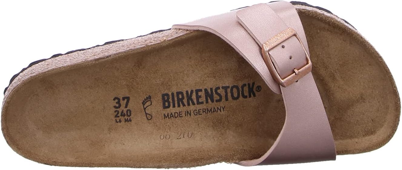 Birkenstock Women's Flat Slipper, Copper, 40 EU Narrow