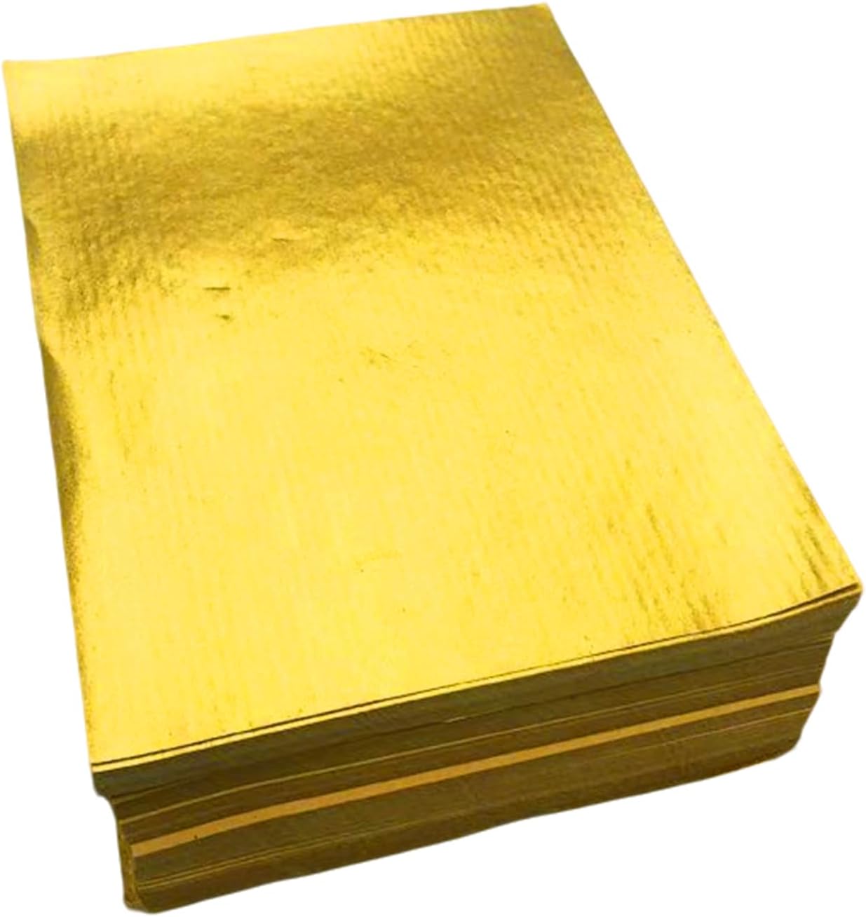 500Pcs Joss Paper Full Gold Foil Ancestor Money to Burn Paper Hell Bank Notes Money for Ancestor Worship