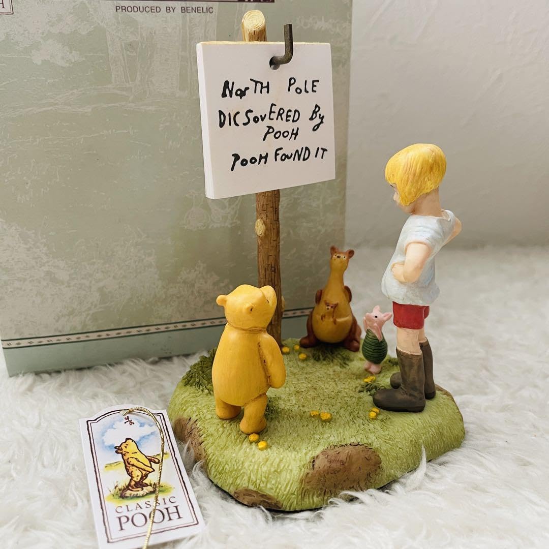 Disney クラシックプー 100AcreWood pooh 置き物2つセット クラシック
