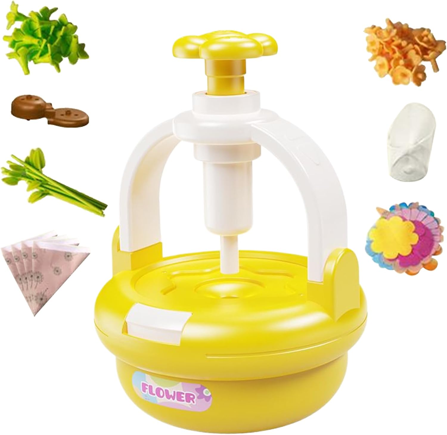 Flower Bouquet Making Kit - Flower Toy - Educational Tool Floral Decoration for Children 4-12 Years Old Wedding Home Birthday Party Decoration Activities