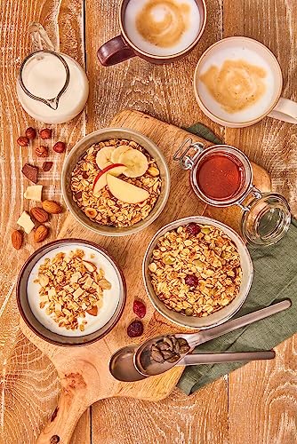 Dr. Oetker Vitalis Roasted Müsli Cranberry Kürbiskern: Geröstetes Müsli mit getrockneten Cranberries, 8er Packung (8 x 450g)