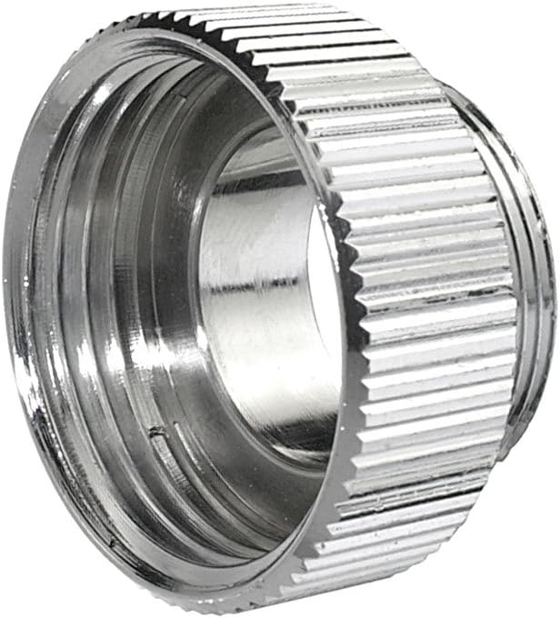CornatTEC386307 Adapter M22x1ETx3/4IT Brass Chrome, Silver, M22 x 1 Aussengewinde x 3/4 Zoll Innengewinde
