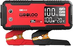 GOOLOO GT4000 Arctic Jump Starter with -40 Pre-Heating Tech for Cold-Start 4000A 100W Two-Way Fast-Charging 12V SuperSafe Portable