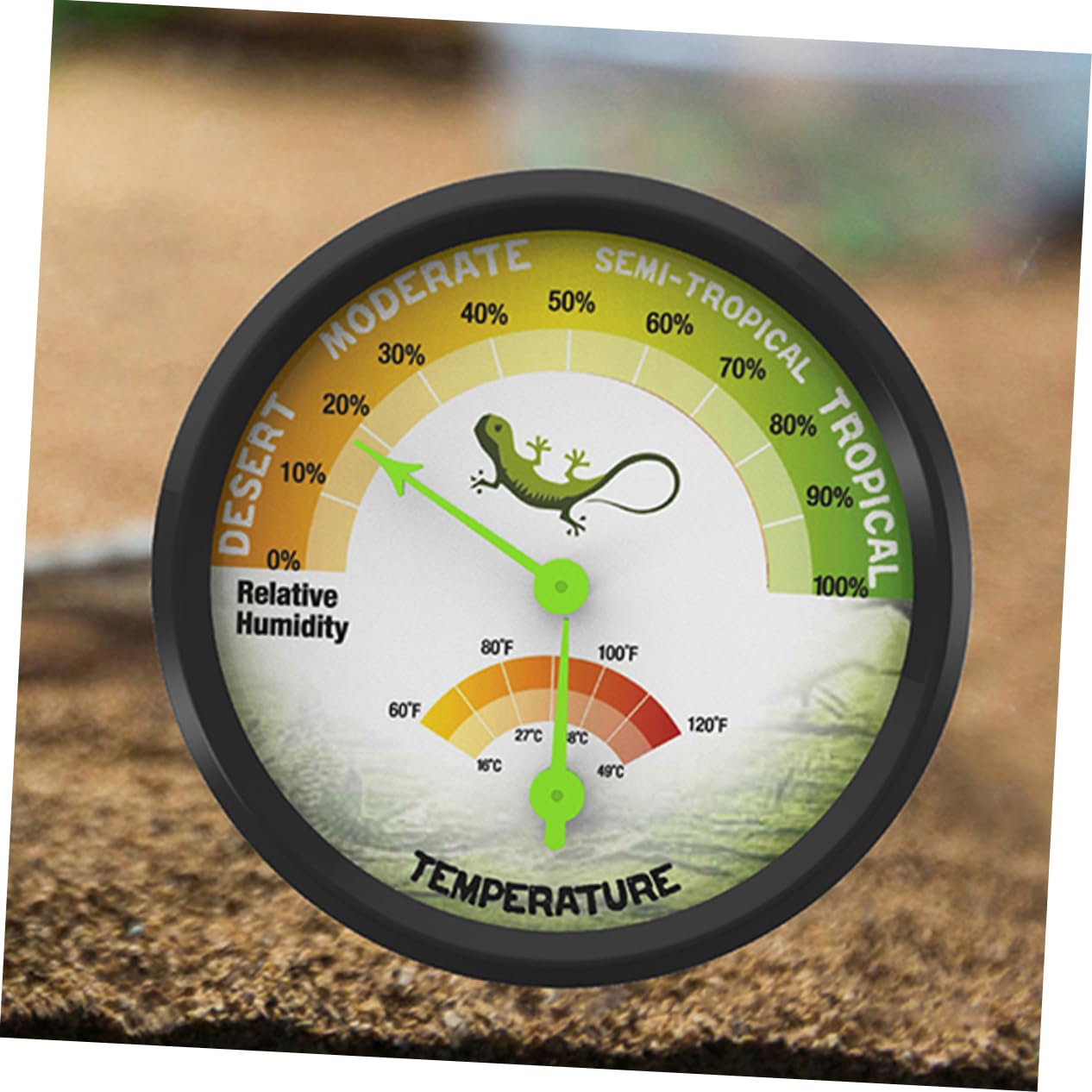 Thermomètre Et Hygromètre Double Pour Terrarium De Reptiles Appareil De Mesure De Température Et Humidité Pour Vivariums Et Couveuses Mini Thermomètre Pratique