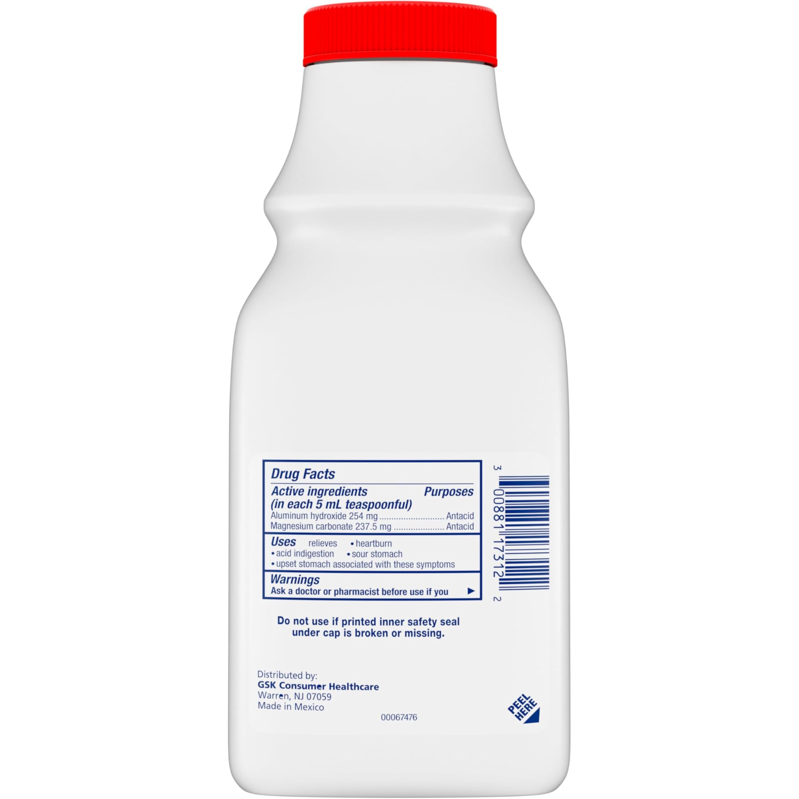 Gaviscon Extra Strength Cool Mint Liquid Antacid for Fast-Acting Heartburn Relief, 12 ounces — Amazon image 10