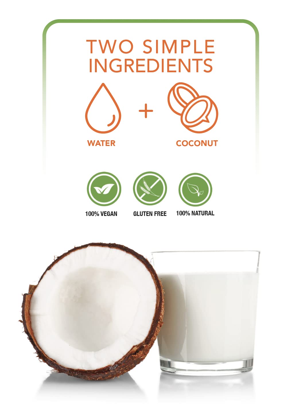 Organic Coconut Milk - 1.35 Gallon (173.46 Fl Oz) No Guar Gum, No Preservatives, Gluten Free, Vegan & Kosher Unsweetend Coconut Milk - 18% (Pack of 1)